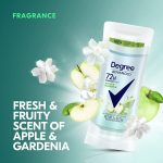 Degree Advanced Antiperspirant Deodorant 72-Hour Sweat & Odor Protection Apple & Gardenia Deodorant for Women with?MotionSense?Technology, 2.6 Ounce (Pack of 4) - Image 5